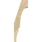Ekena Millwork 4"W x 6"D x 18"H Balboa Rough Sawn Knee Brace, Douglas Fir BRC04X06X18BOA00RDF - alternate 2